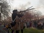 Firing the Muskets to Start the Race